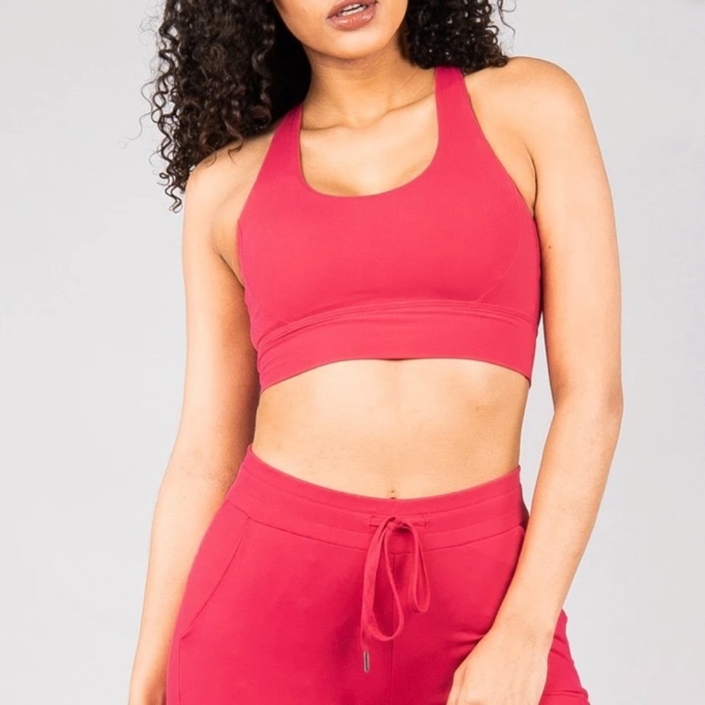 Buff Bunny Rosa Pink Sports Bra